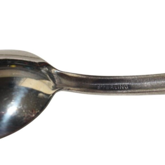 Vintage Frankenmuth Michigan Sterling Silver Souvenir Spoon 4.25" - Picture 3 of 3